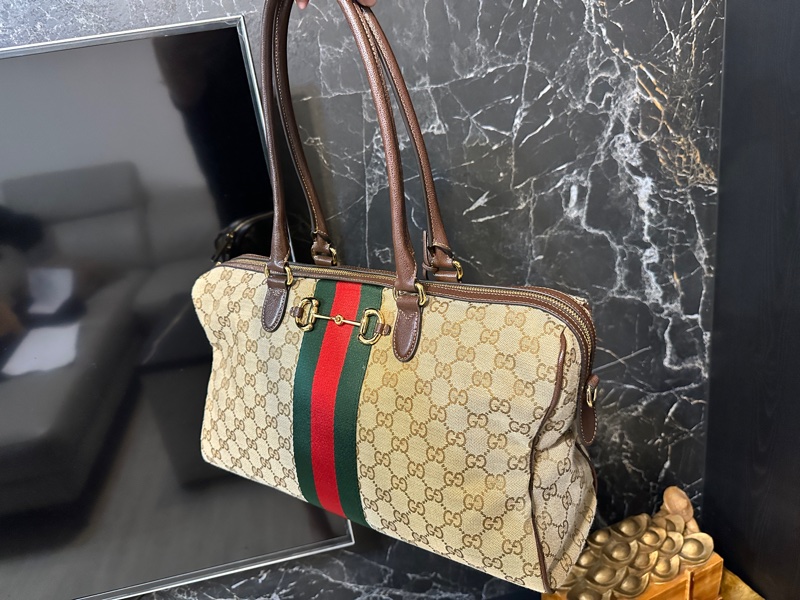 Gucci Borsetto系列大號波士頓包-0