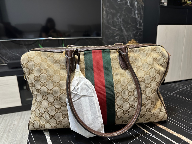 Gucci Borsetto系列大號波士頓包-6