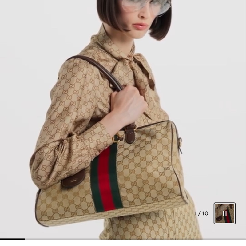 Gucci Borsetto系列大號波士頓包-4