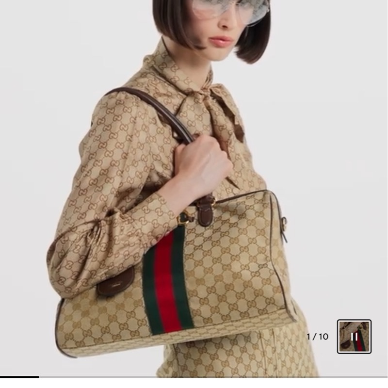 Gucci Borsetto系列大號波士頓包-15