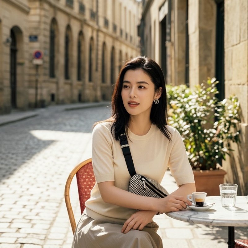 ⏰限時特賣價🌺Alexander Wang Attica 迷你水鑽腰/胸前包 銀色-3