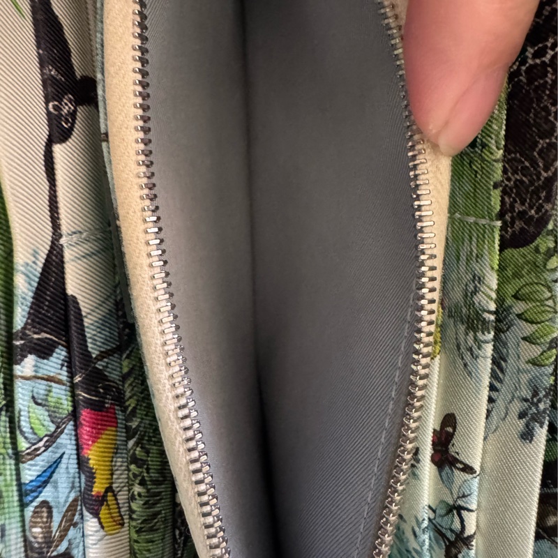 Hermes Silk In Epsom愛馬仕 帝王綠 絲巾長夾 赤道叢林 皮夾 錢包-8