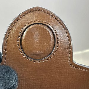 ＊奢華大道國際精品＊【G1830】GUCCI咖啡色 PVC 1955 HORSEBIT馬銜鐵斜背包 69929-9