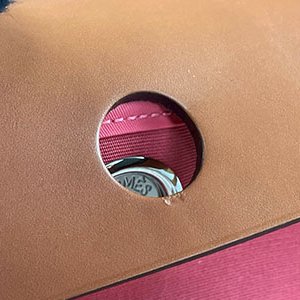＊奢華大道國際精品＊【H0421】HERMES杜鵑粉8W 帆布 HERBAG 31CM 兩用包-9