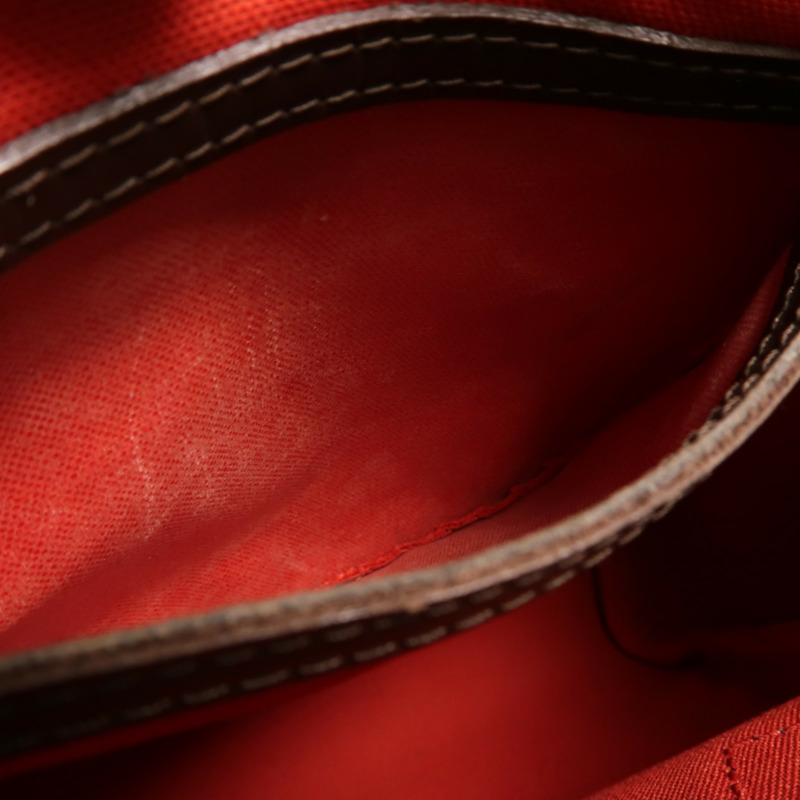 LOUIS VUITTON Damier Speedy 25金扣手挽袋-6