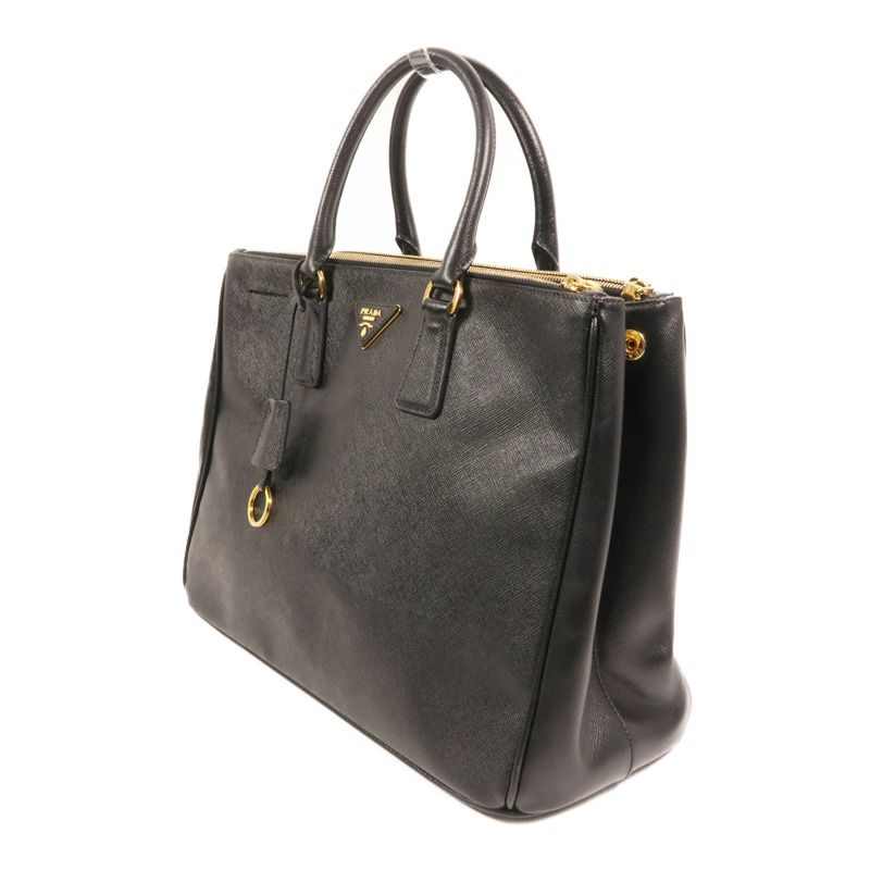 PRADA 牛皮皮革Saffiano Lux Tote Bag金扣手挽袋-2