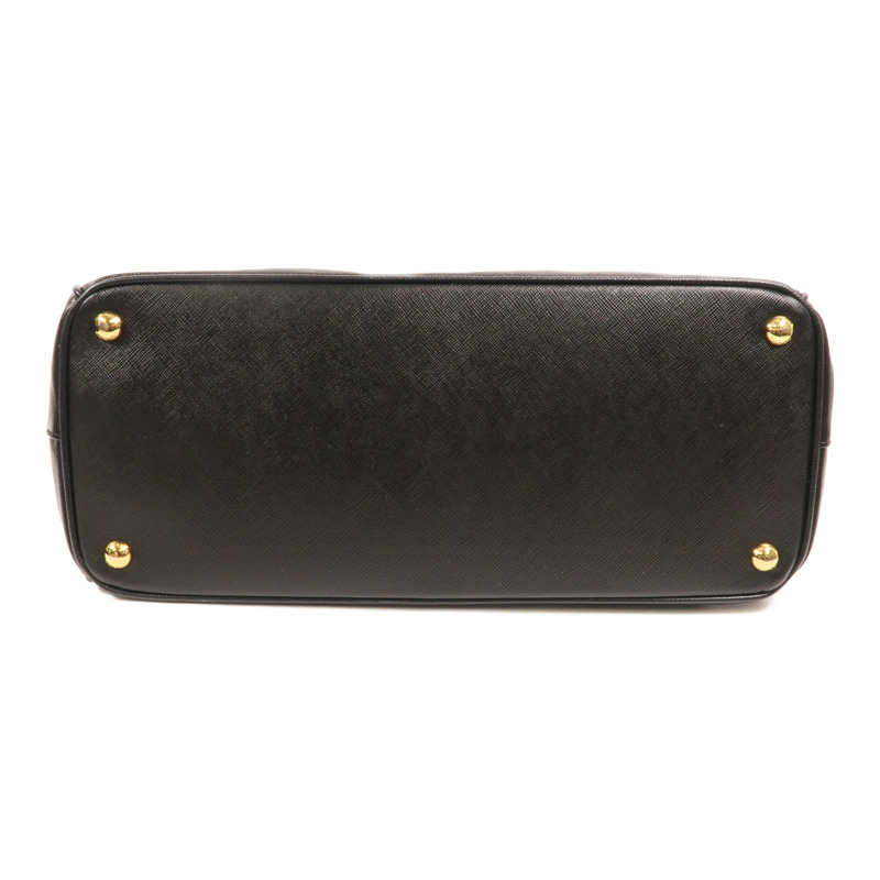 PRADA 牛皮皮革Saffiano Lux Tote Bag金扣手挽袋-3
