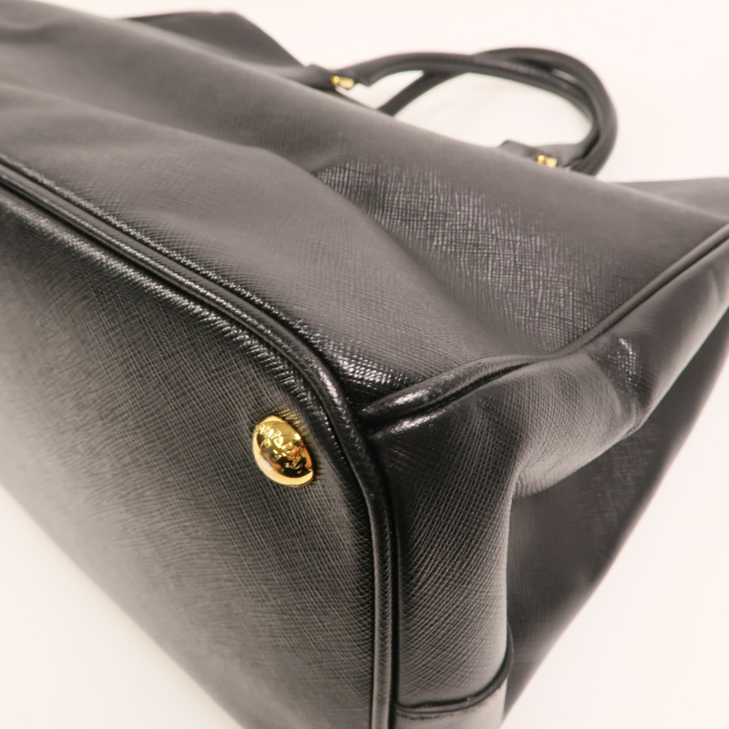 PRADA 牛皮皮革Saffiano Lux Tote Bag金扣手挽袋-12