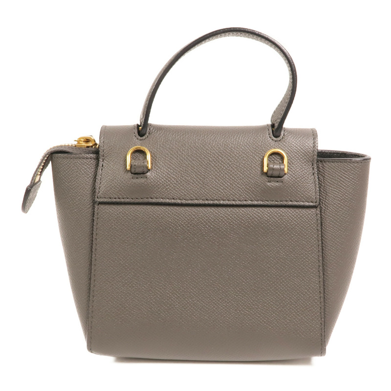 CELINE 牛皮皮革Pico Belt Bag金扣手挽肩背兩用袋-1