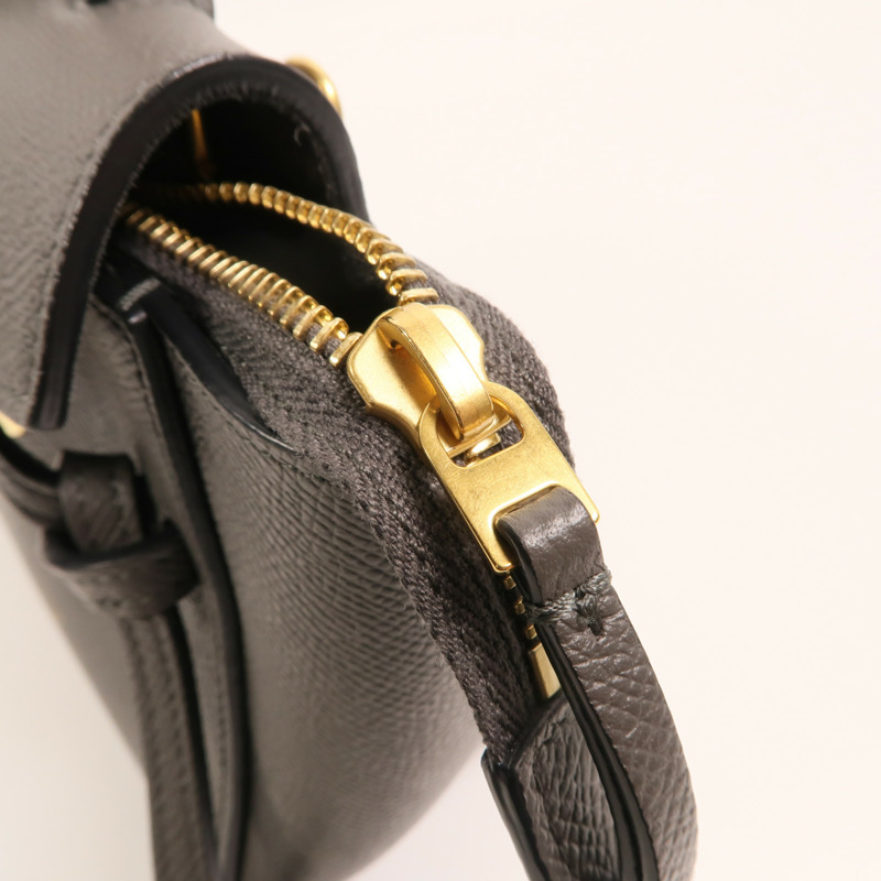 CELINE 牛皮皮革Pico Belt Bag金扣手挽肩背兩用袋-15