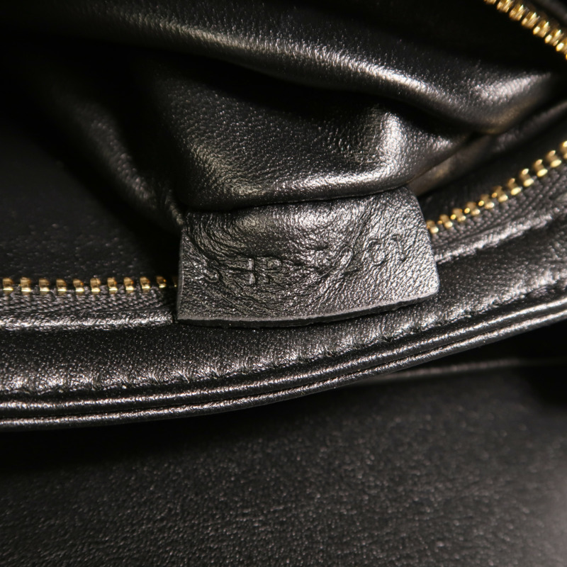 CELINE 牛皮皮革Triomphe金扣肩背袋-7