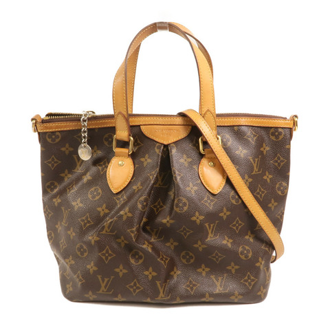 LOUIS VUITTON Monogram Palermo PM金扣手挽肩背兩用袋