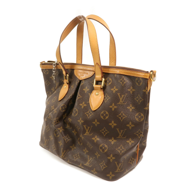 LOUIS VUITTON Monogram Palermo PM金扣手挽肩背兩用袋-2