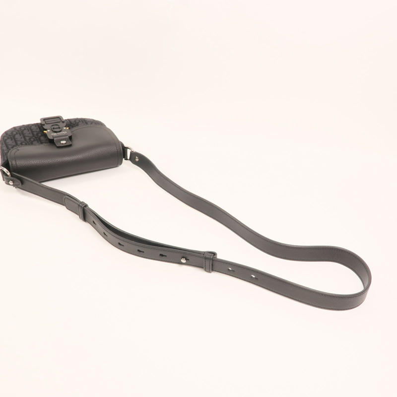 Dior 帆布Mini Saddle Messenger肩背袋-7