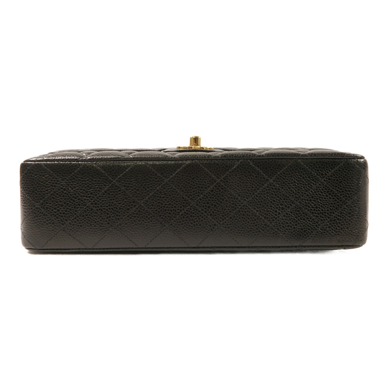 CHANEL 牛皮皮革Classic 25金扣鏈帶肩背袋-3