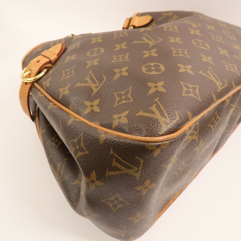 LOUIS VUITTON Monogram Batignolles Horizontal金扣肩背袋-9
