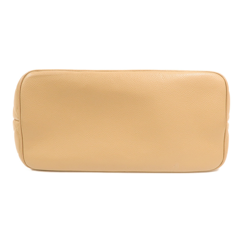 CHANEL 牛皮皮革Vintage Handbag金扣手挽袋-3