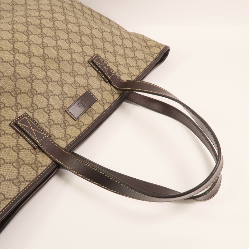 GUCCI 塗層帆布Shoulder Bag銀扣肩背袋-7