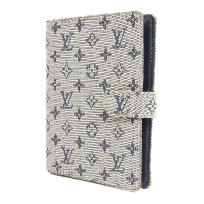 LOUIS VUITTON Monogram Mini Lin Agenda PM金扣記事簿-2