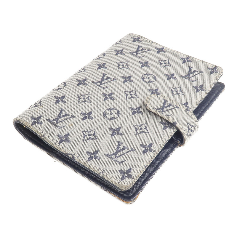 LOUIS VUITTON Monogram Mini Lin Agenda PM金扣記事簿-3