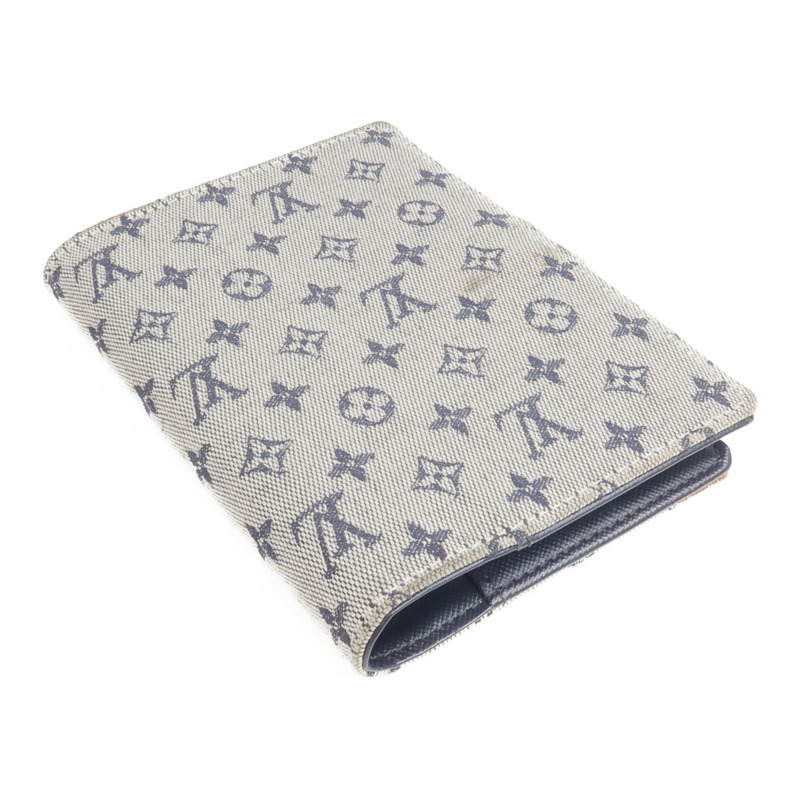 LOUIS VUITTON Monogram Mini Lin Agenda PM金扣記事簿-4