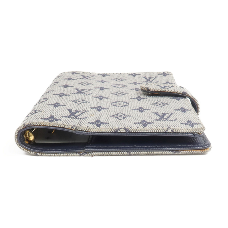 LOUIS VUITTON Monogram Mini Lin Agenda PM金扣記事簿-5