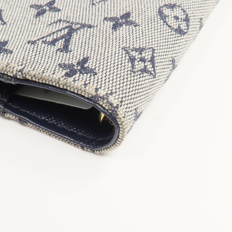 LOUIS VUITTON Monogram Mini Lin Agenda PM金扣記事簿-9