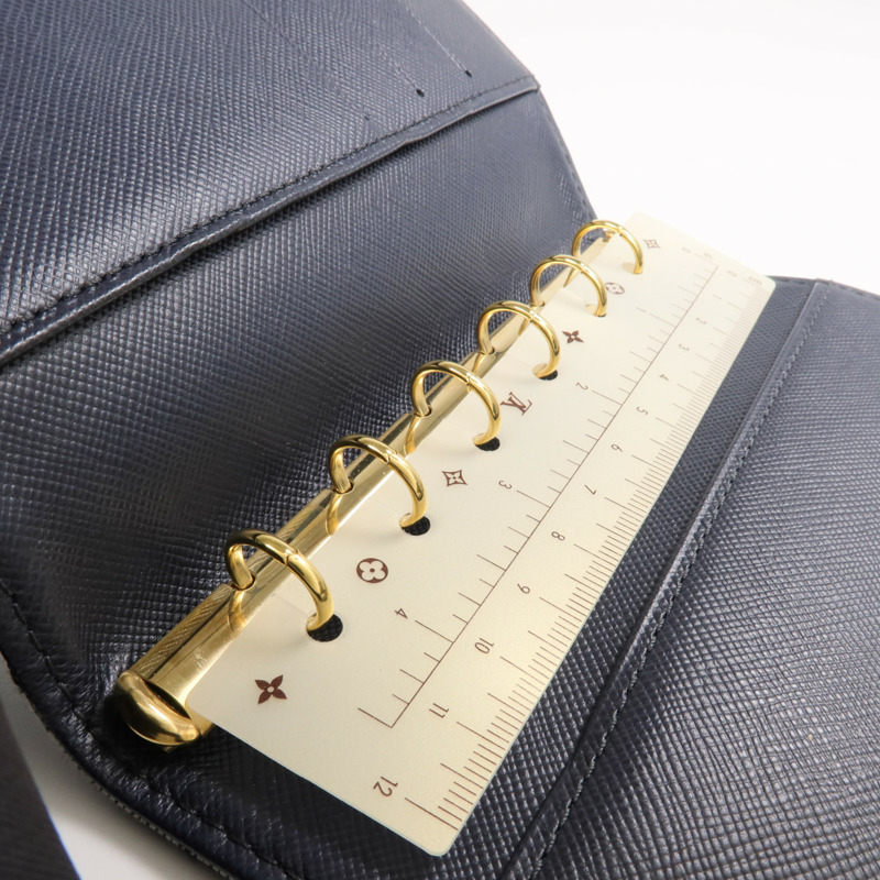 LOUIS VUITTON Monogram Mini Lin Agenda PM金扣記事簿-13