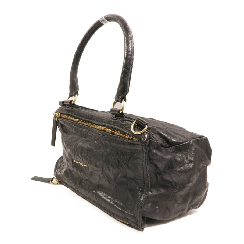 GIVENCHY 牛皮皮革Pandora金扣手挽肩背兩用袋-2