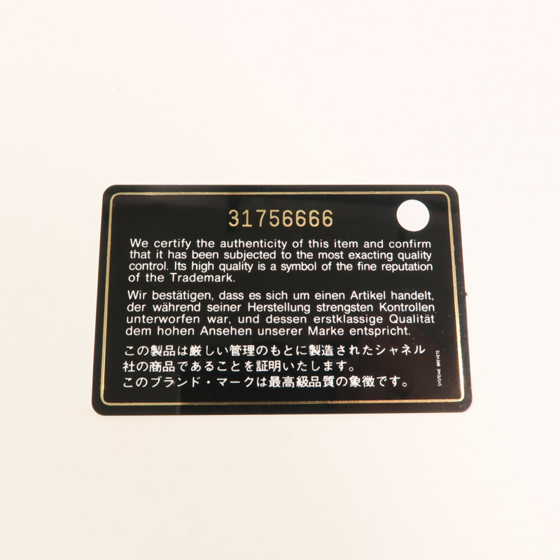 CHANEL 羊皮皮革Camera Bag With Pearl Crush金扣鏈帶肩背袋-8