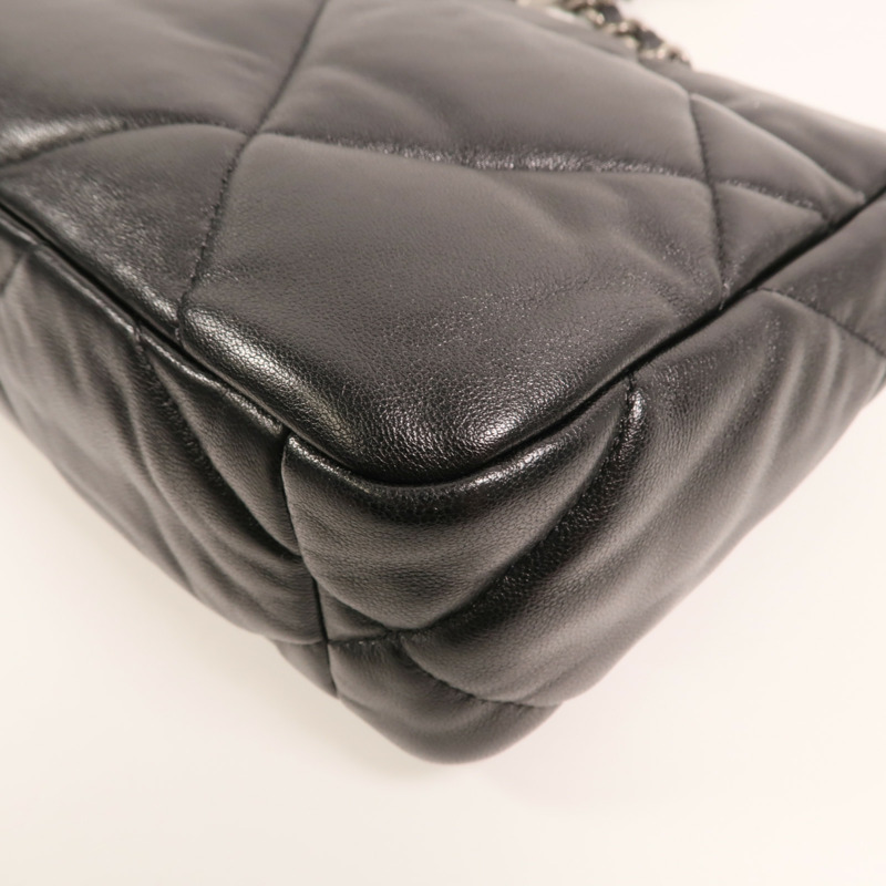 CHANEL 羊皮皮革C19 Small手挽肩背兩用袋-12