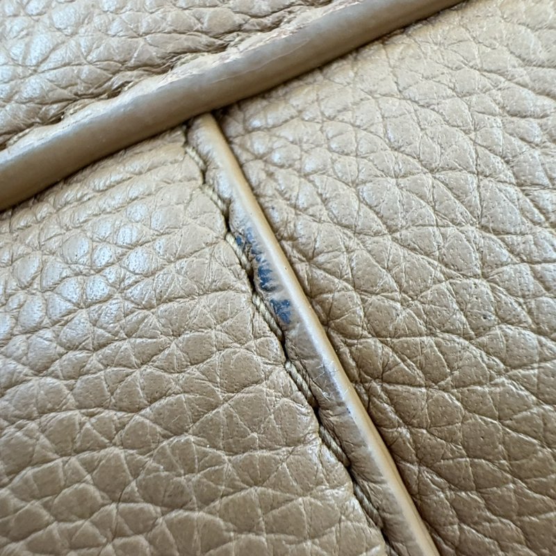 BV焦糖棕牛皮大編織Arco48下蓋肩背托特包(可放電腦!通勤包!)-14