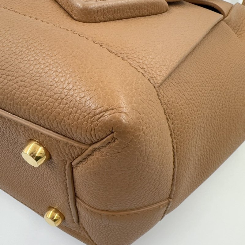 BV焦糖棕牛皮大編織Arco48下蓋肩背托特包(可放電腦!通勤包!)-20