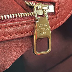 ＊奢華大道國際精品＊【L3330】LV酒紅色 ANTHEIA IXIA 立體刺繡羊皮手提/斜背包(MM) M97062-10