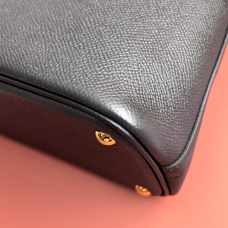 C刻 ::HERMES:: BOLIDE 25 黑金 手提包 斜背包 兩用包 柏莉包-3