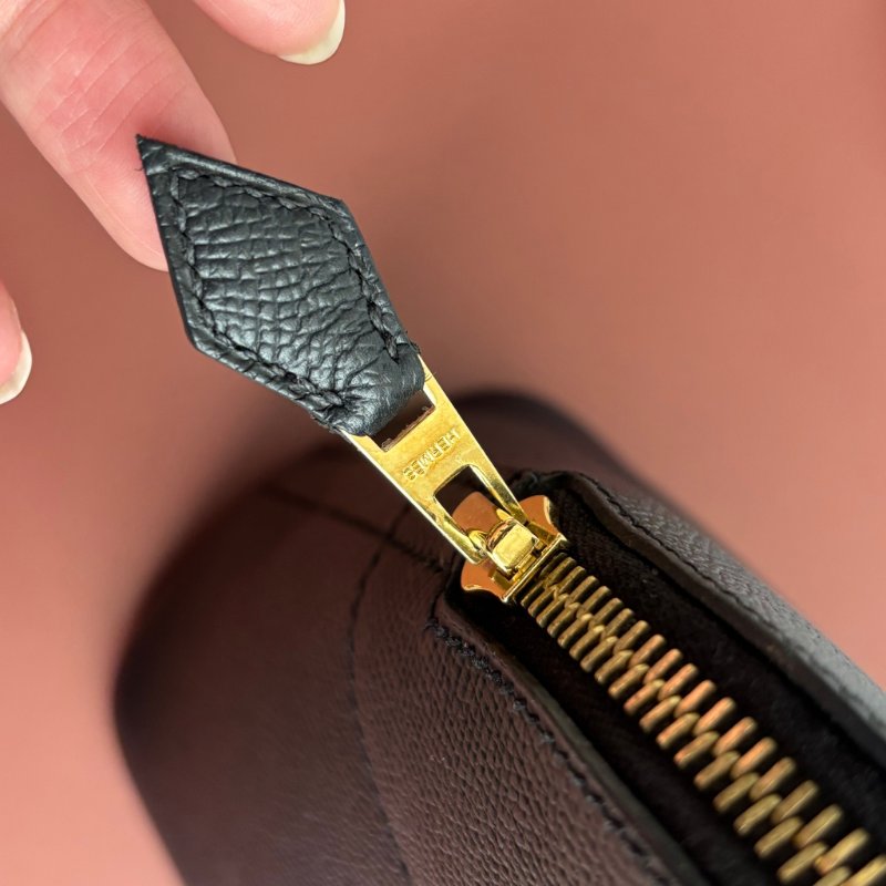 C刻 ::HERMES:: BOLIDE 25 黑金 手提包 斜背包 兩用包 柏莉包-11