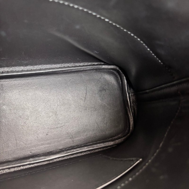 C刻 ::HERMES:: BOLIDE 25 黑金 手提包 斜背包 兩用包 柏莉包-16