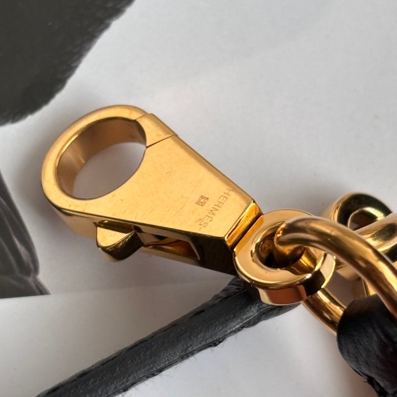 C刻 ::HERMES:: BOLIDE 25 黑金 手提包 斜背包 兩用包 柏莉包-25