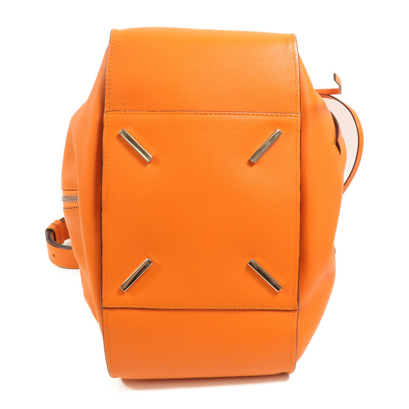 LOEWE 牛皮皮革Hammock Small銀扣手挽肩背兩用袋-3