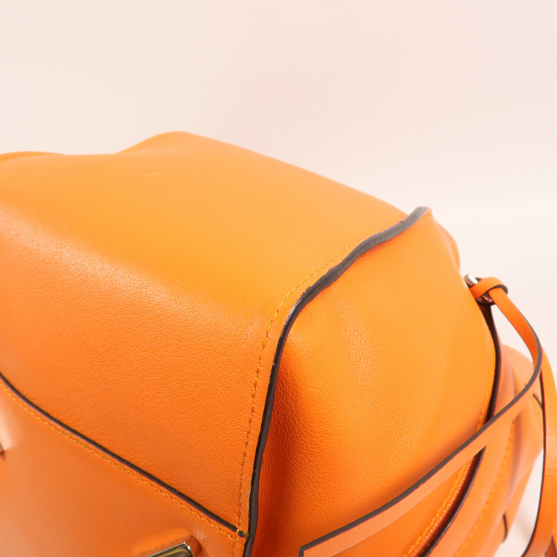 LOEWE 牛皮皮革Hammock Small銀扣手挽肩背兩用袋-10