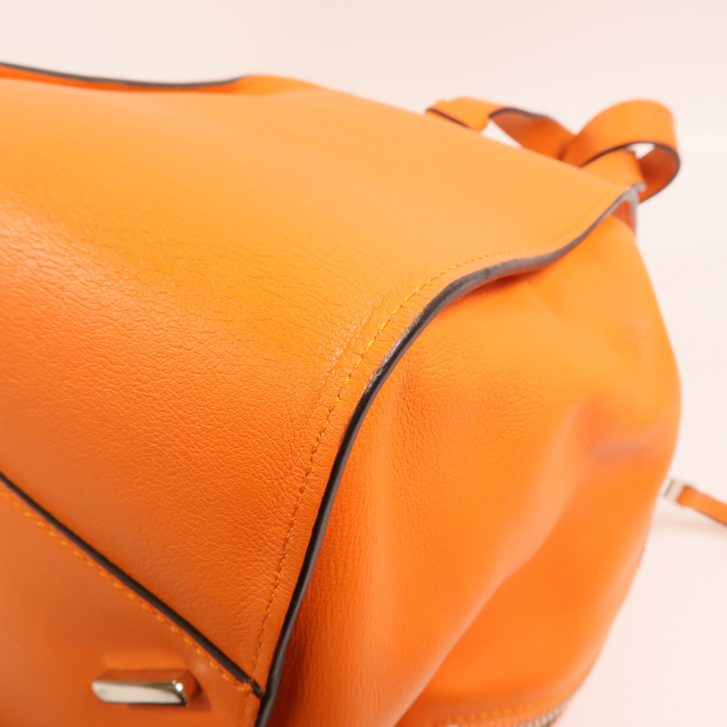 LOEWE 牛皮皮革Hammock Small銀扣手挽肩背兩用袋-12