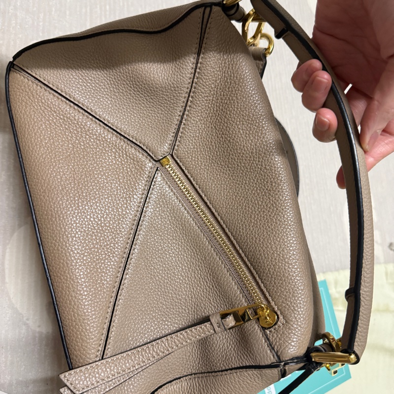 Loewe 羅意威 Puzzle 拼圖包 S - small 沙色-5