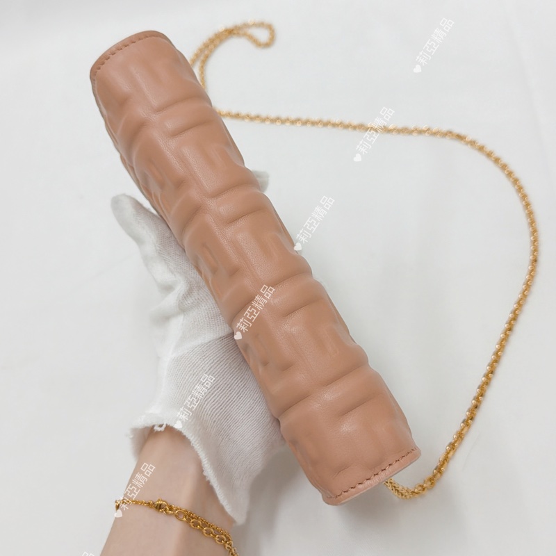 莉亞精品♡ Fendi woc 粉 二手美包-4
