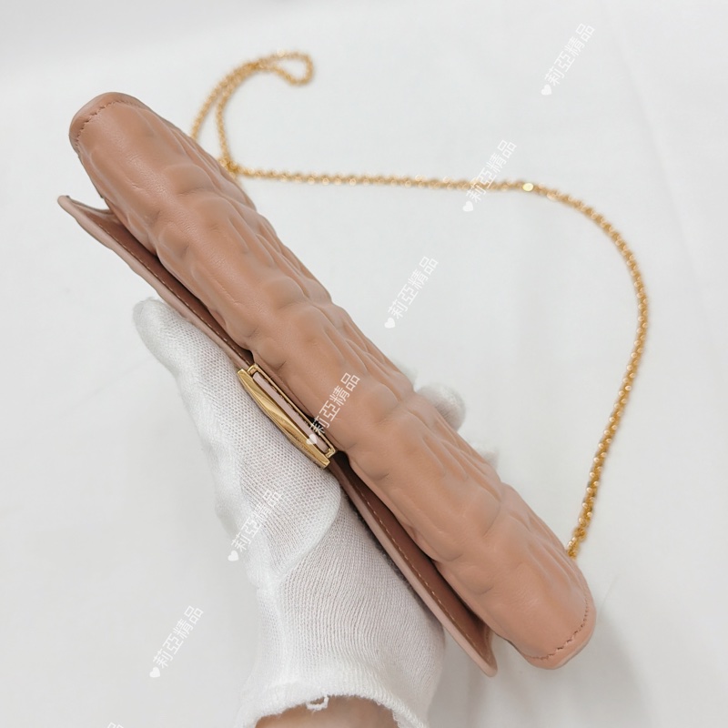 莉亞精品♡ Fendi woc 粉 二手美包-5