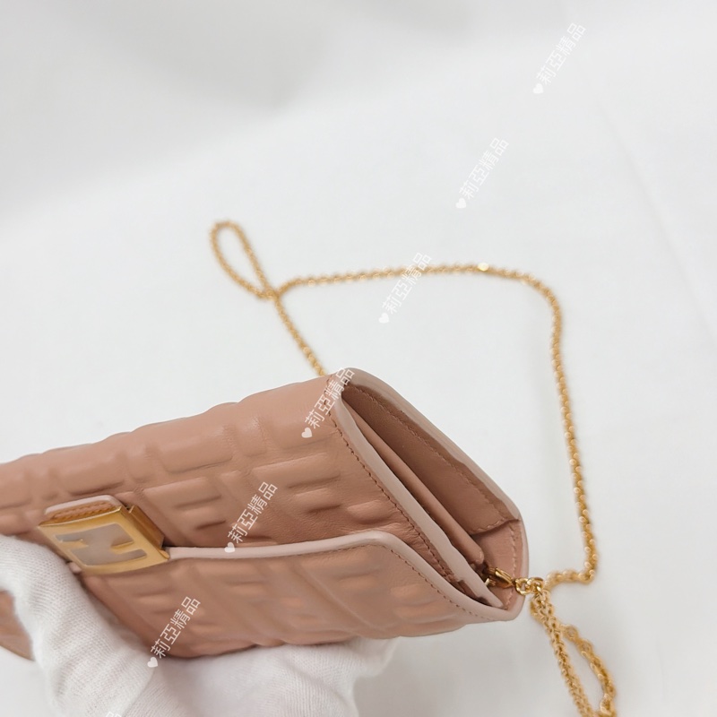 莉亞精品♡ Fendi woc 粉 二手美包-9