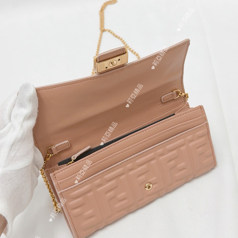 莉亞精品♡ Fendi woc 粉 二手美包-13
