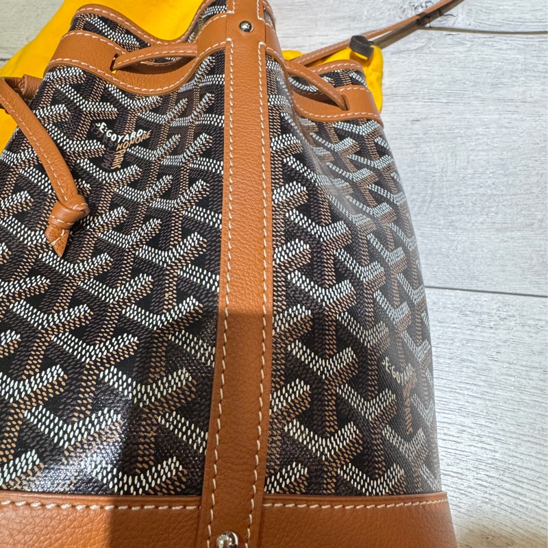 Goyard 水桶包 黑棕-6
