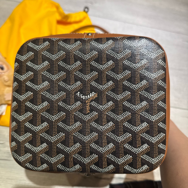 Goyard 水桶包 黑棕-10