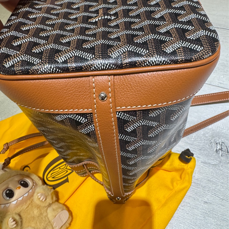Goyard 水桶包 黑棕-12