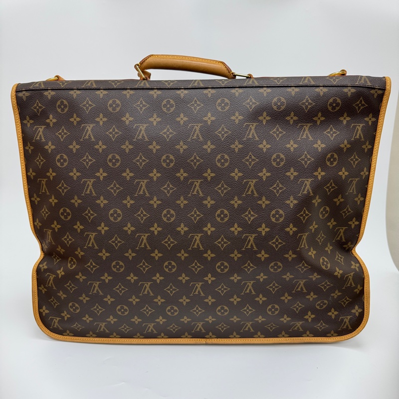 Louis Vuitton Monogram 帆布便攜式西裝袋-2
